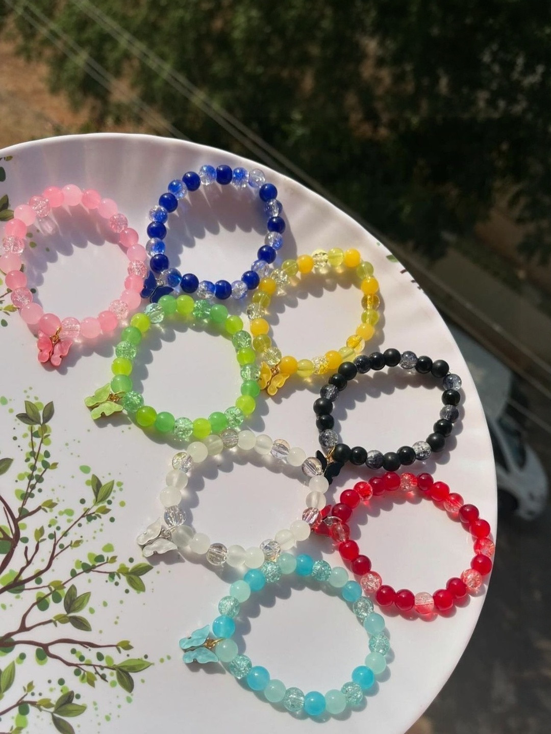 Amit Fashion Set Of 8 Plastic NA Bangle