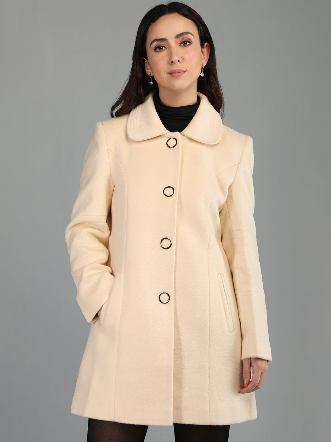 Roadster Women Long Sleeves Regular Fit Trench Coat