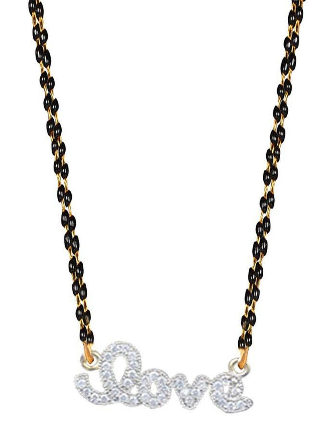 Sitashi Gold-Plated Alloy Cubic Zirconia Statement Necklace