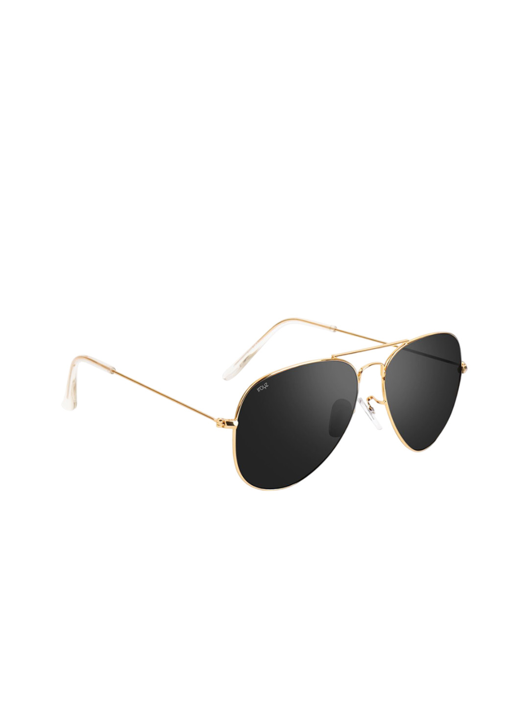 Irayz Unisex Aviator Sunglasses with UV Protected Lens 5055-Gold