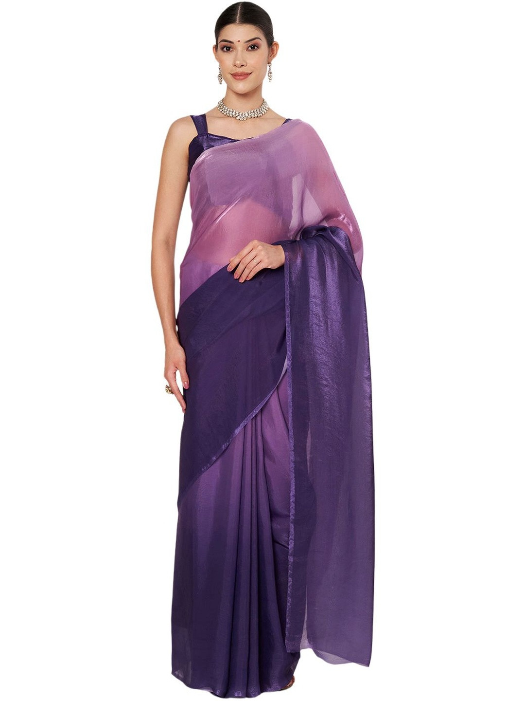 ECOLEAF Ombre Design Saree