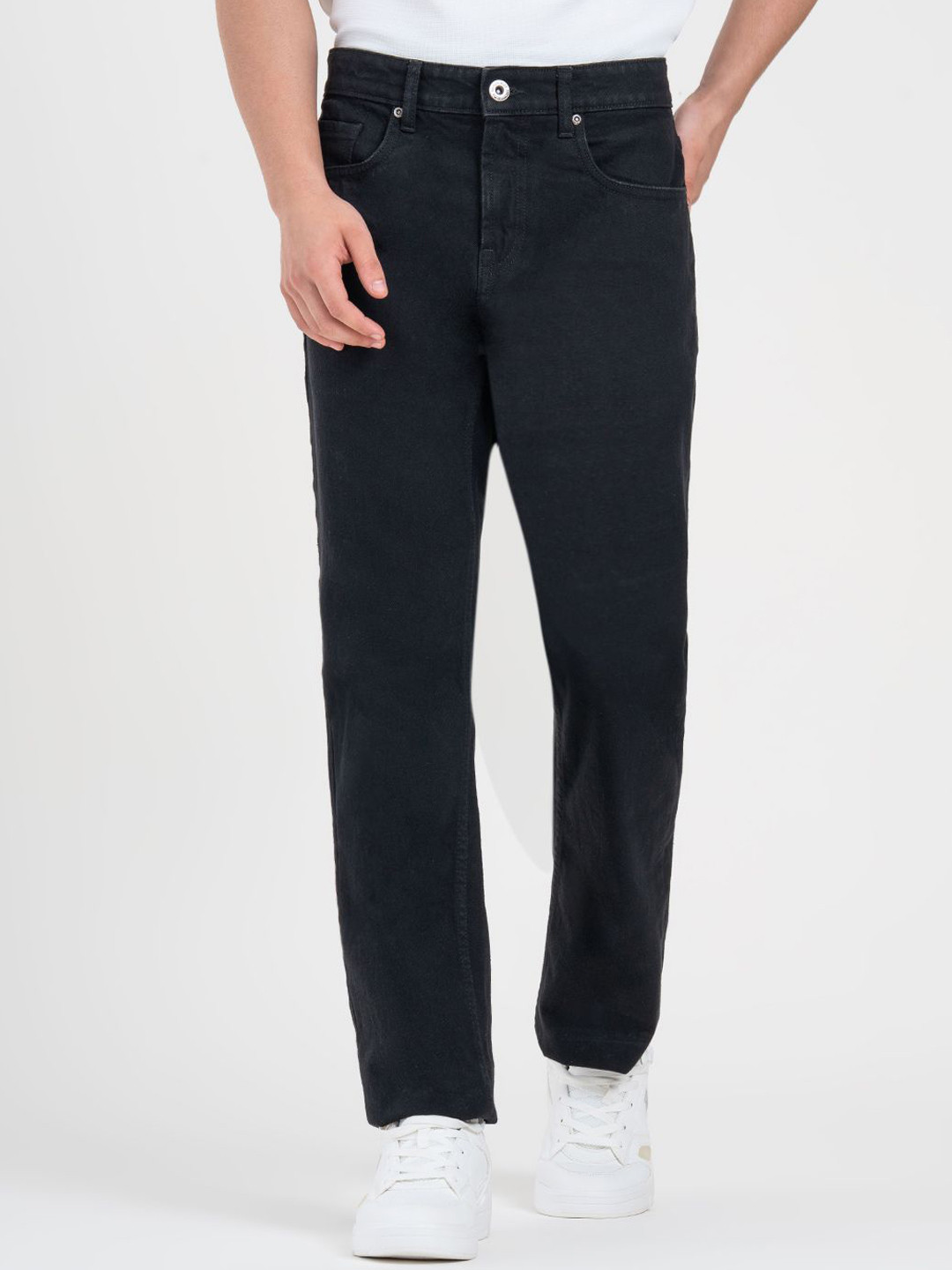 Red Tape Men Straight Fit Mid-Rise Denim  Jeans
