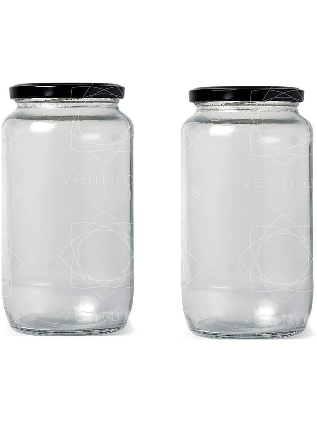 1ST TIME Transparent Glass Jar Container