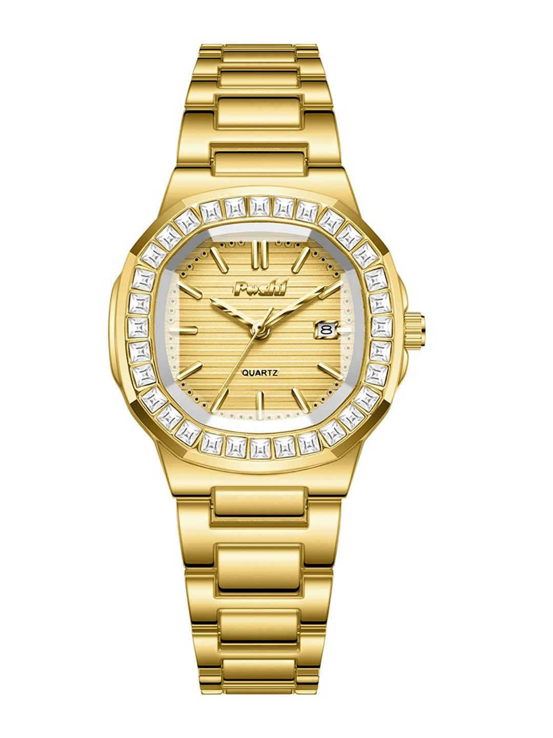 Poshi Women Dial & Straps Analogue Watch POSW18-938101469214-GOLD
