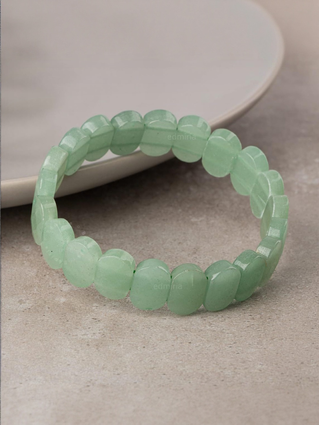 EDMIRIA Women Reiki Crystals Healing Chakra Aura Bangle-Style Bracelet