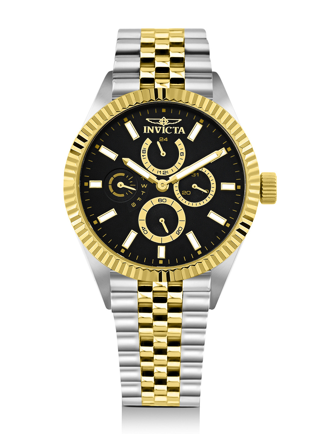 Invicta Specialty Men Dial & Stainless Steel Bracelet Style Straps Analogue Watch 49537