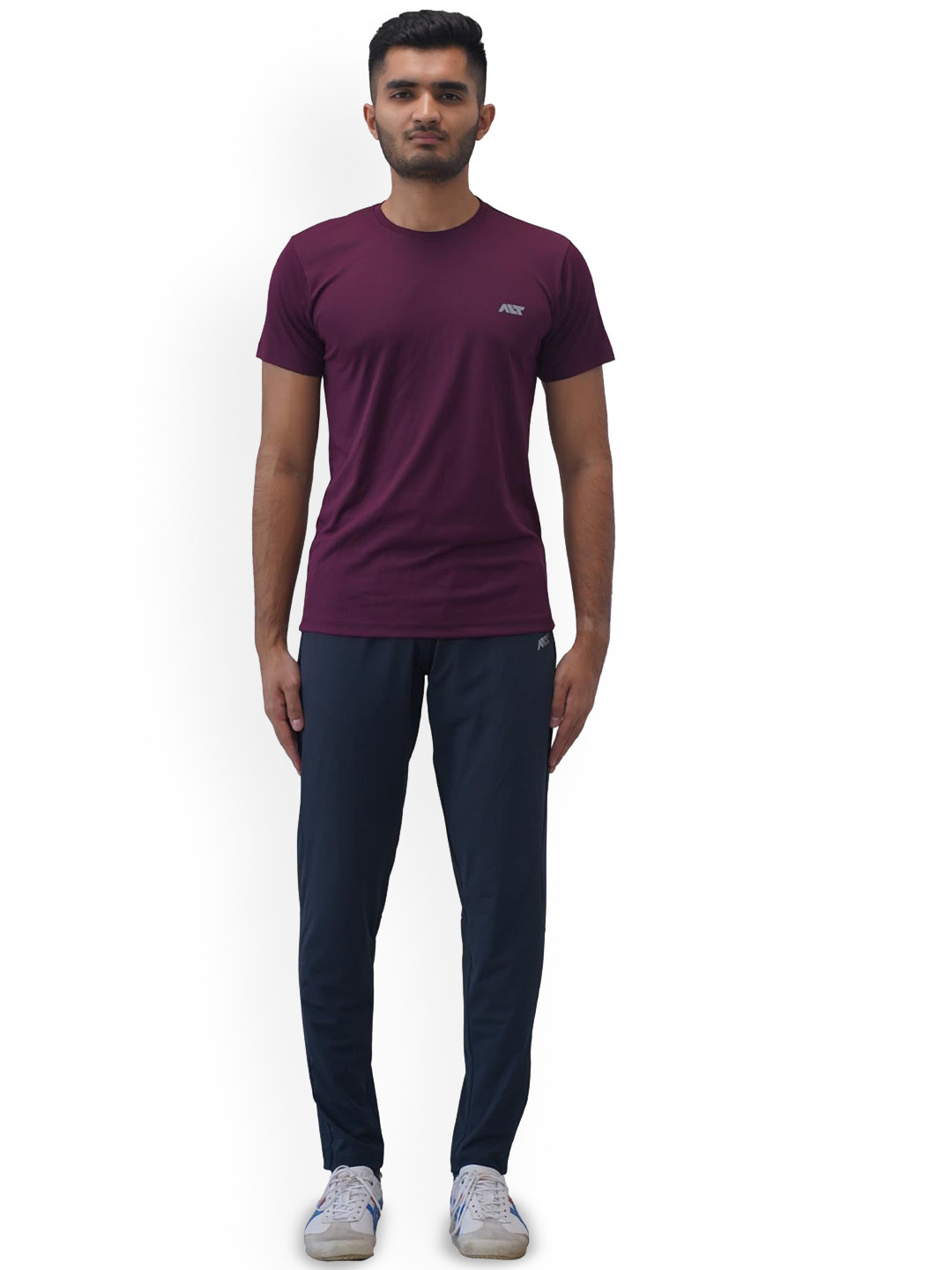 ALT THEALTCULTURE Round Neck T-Shirt With Trousers Co-Ords