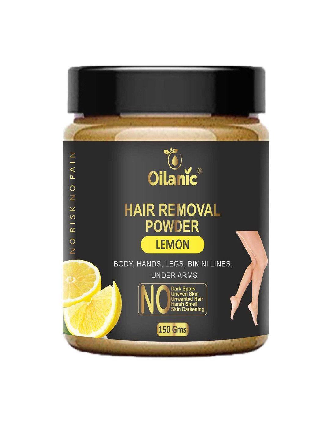 Oilanic Lemon Hair Removal Powder - 150 g Each