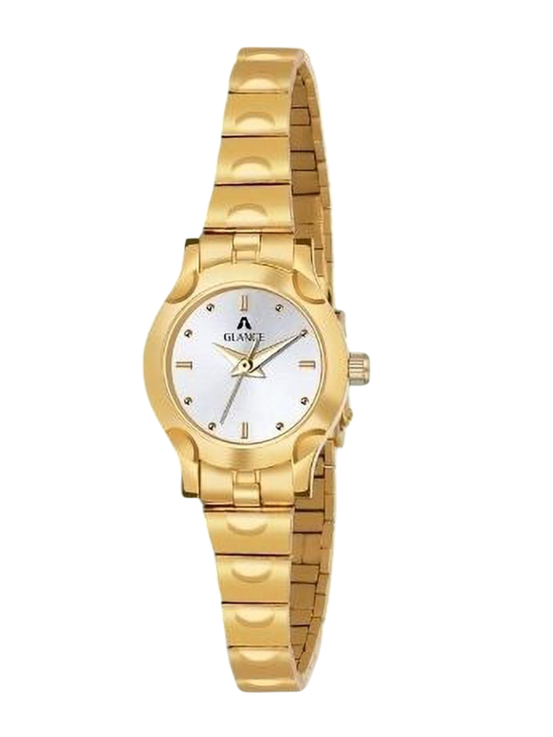Aglance Unisex Printed Dial & Bracelet Style Straps Analogue Watch New1004_8019YM03