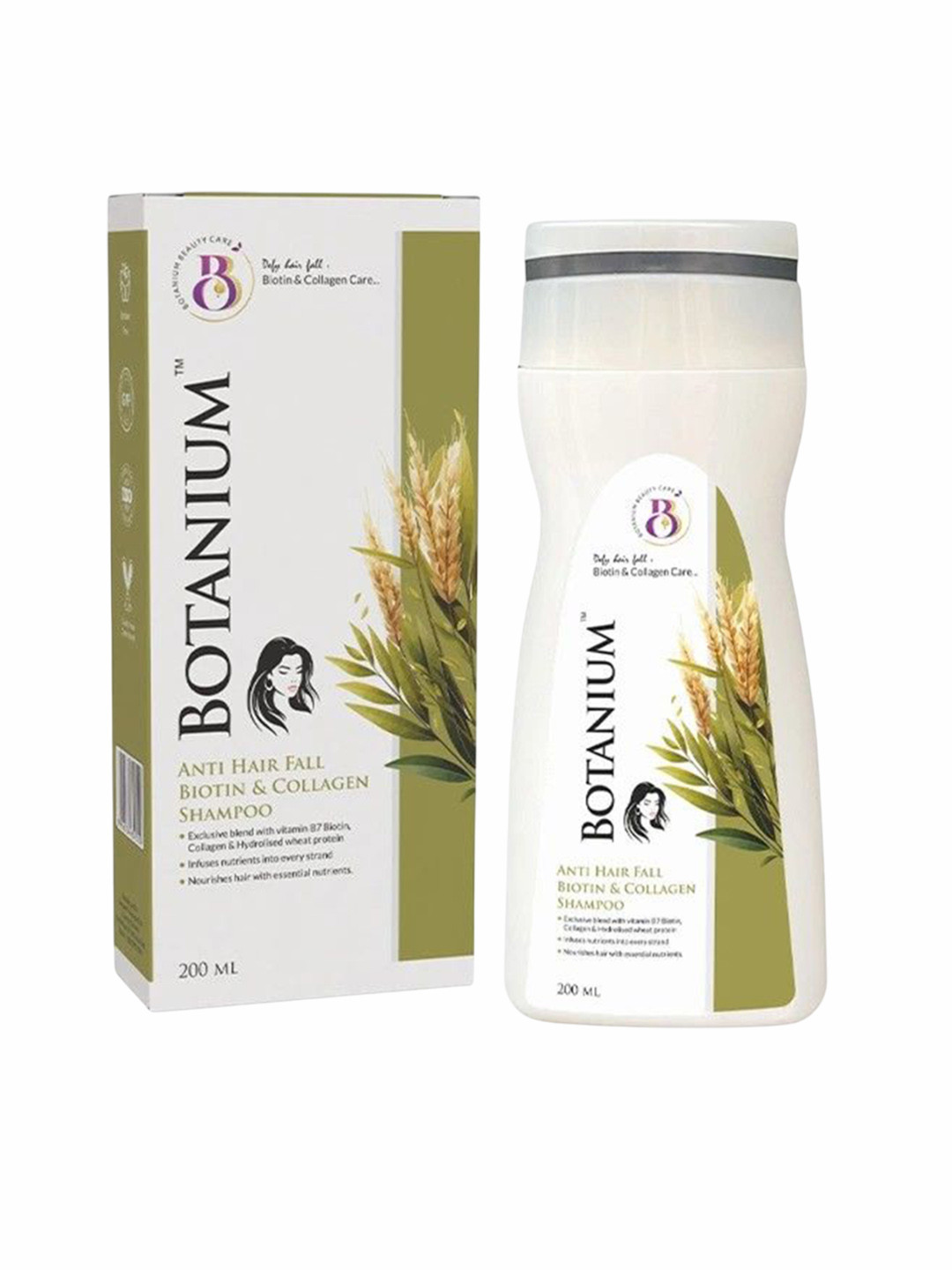 BOTANIUM Collagen Anti-Hairfall Shampoo - 200 ml