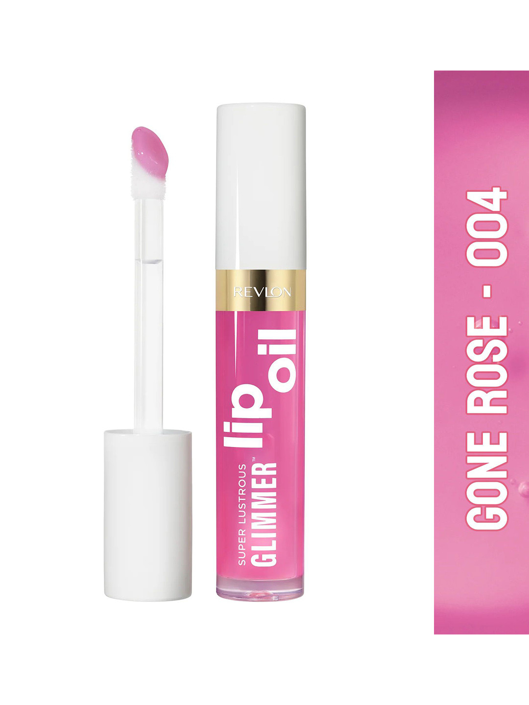 Revlon Super Lustrous Glimmer Lip Oil -3.8 ml - Gone Rose 004