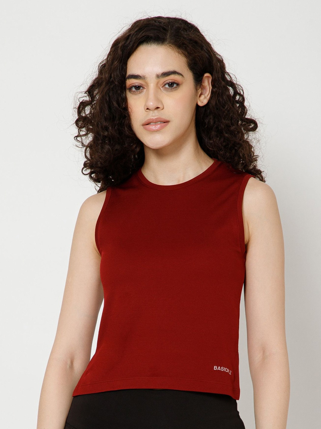 BASICPLZ Women Brand Logo T-shirt