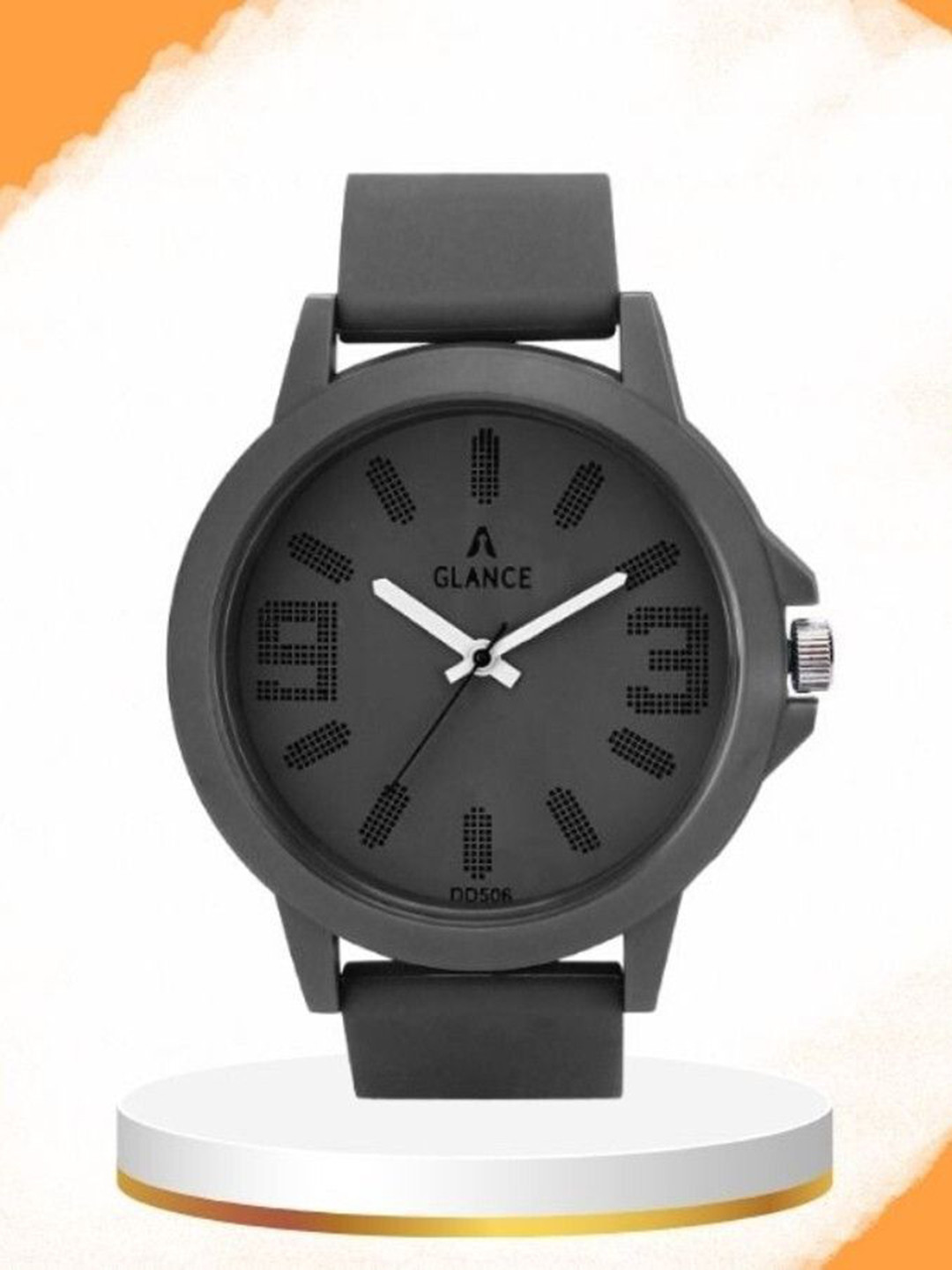 Aglance Unisex Embellished Dial & Straps Analogue Watch JK_MK_217NEW208-Tees Analog