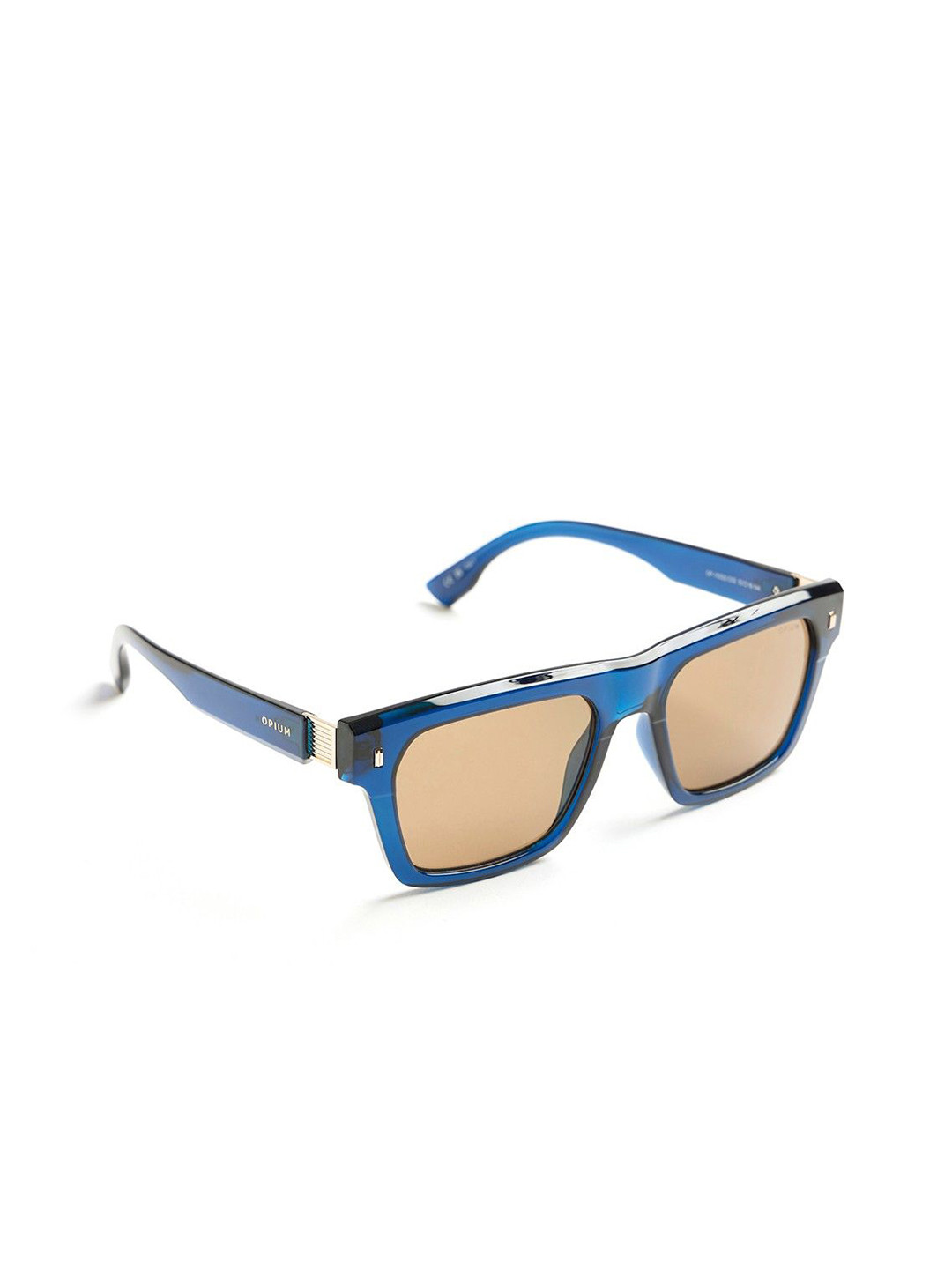 OPIUM Men Wayfarer Sunglasses with UV Protected Lens OP-10322-C02-53