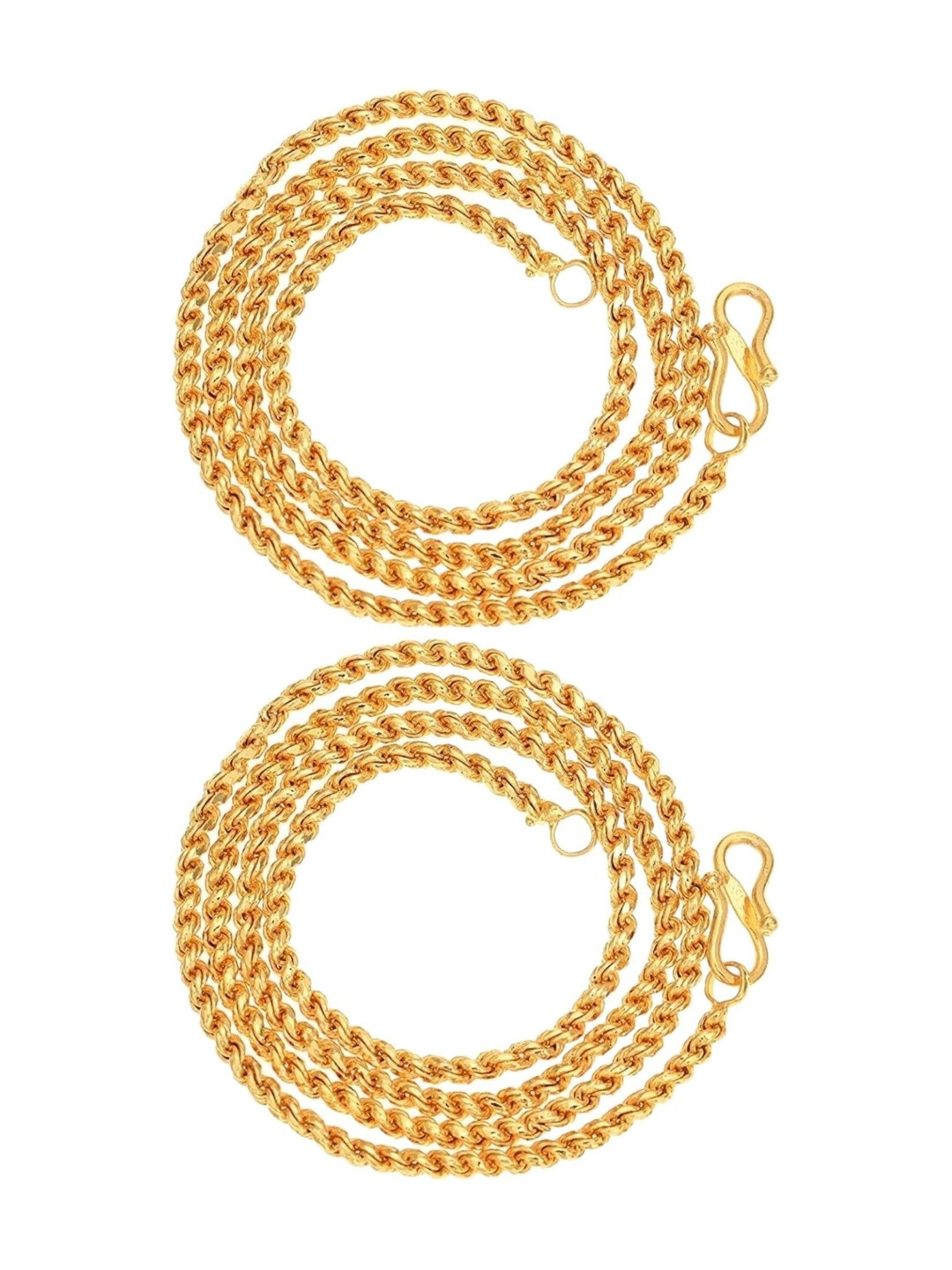 fashion fusion collection Unisex Set Of 2 Minimal Chain