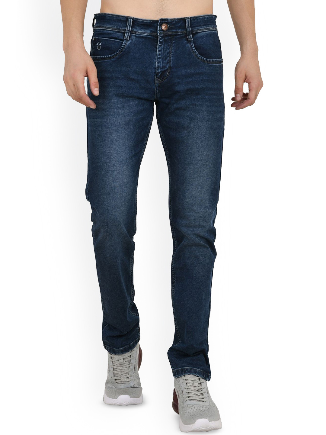 Pavilion Jeans Men Skinny Fit Mid-Rise Light Fade Jeans