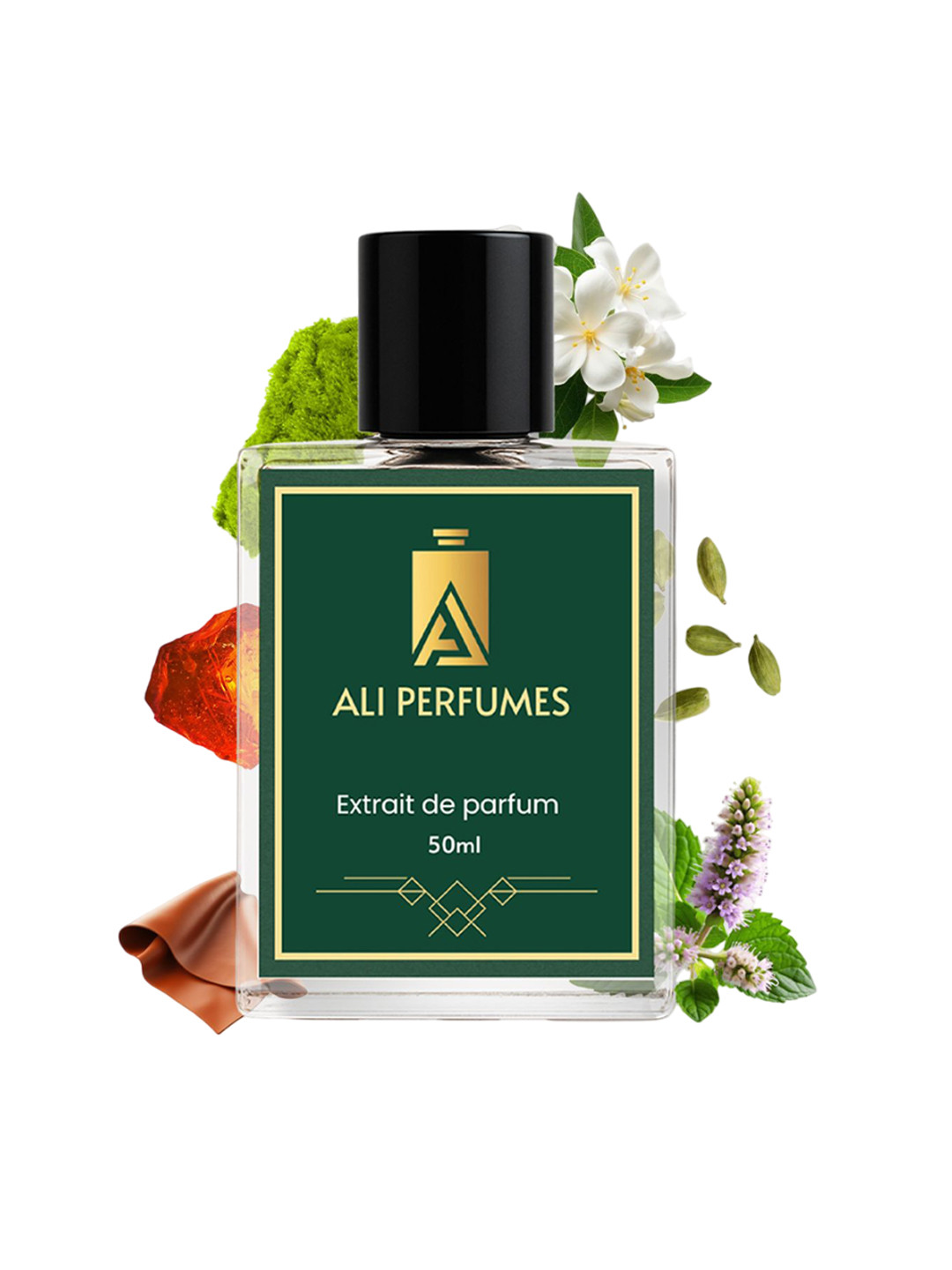 Ali Perfumes Ombre Leather Long Lasting Extrait de Parfum - 50 ml