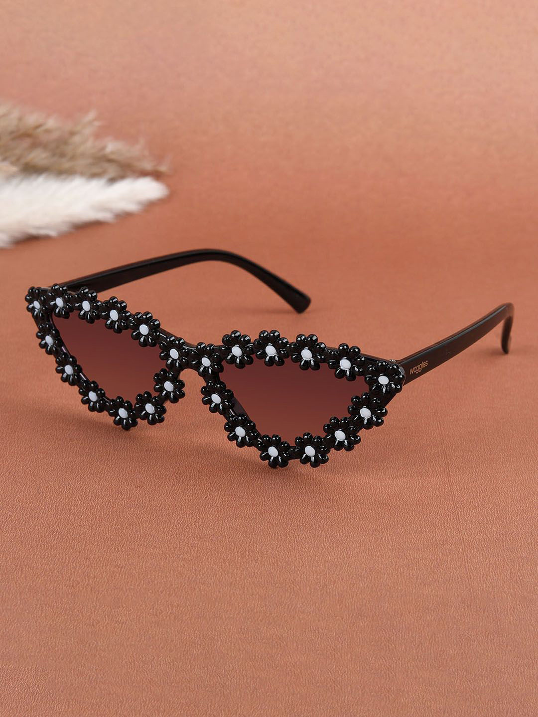 Woggles Kids Cateye Sunglasses with UV Protected Lens WOKD-PCE-3420C3