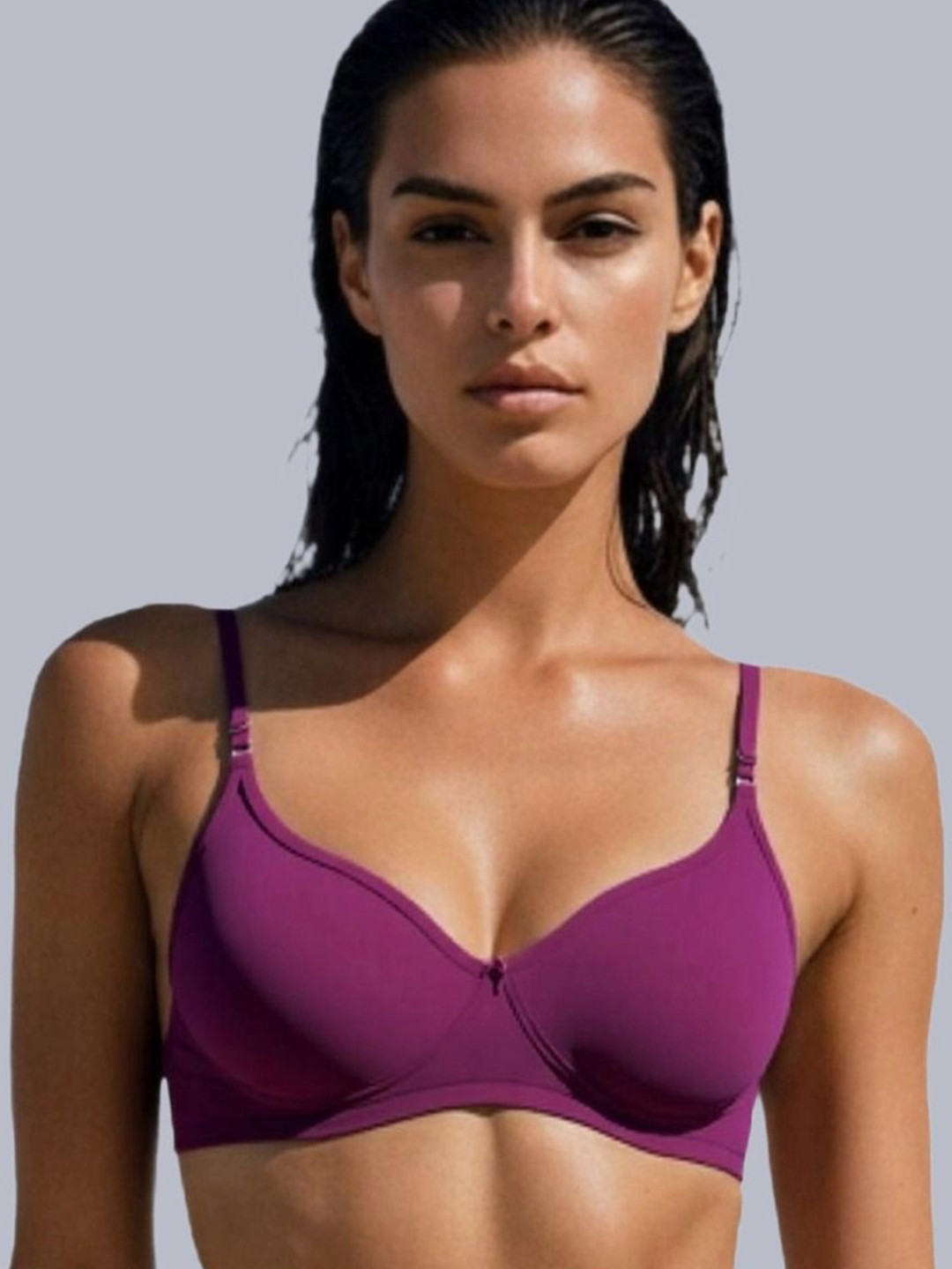 Eden Women Non Padded Medium Coverage T-shirt Bra
