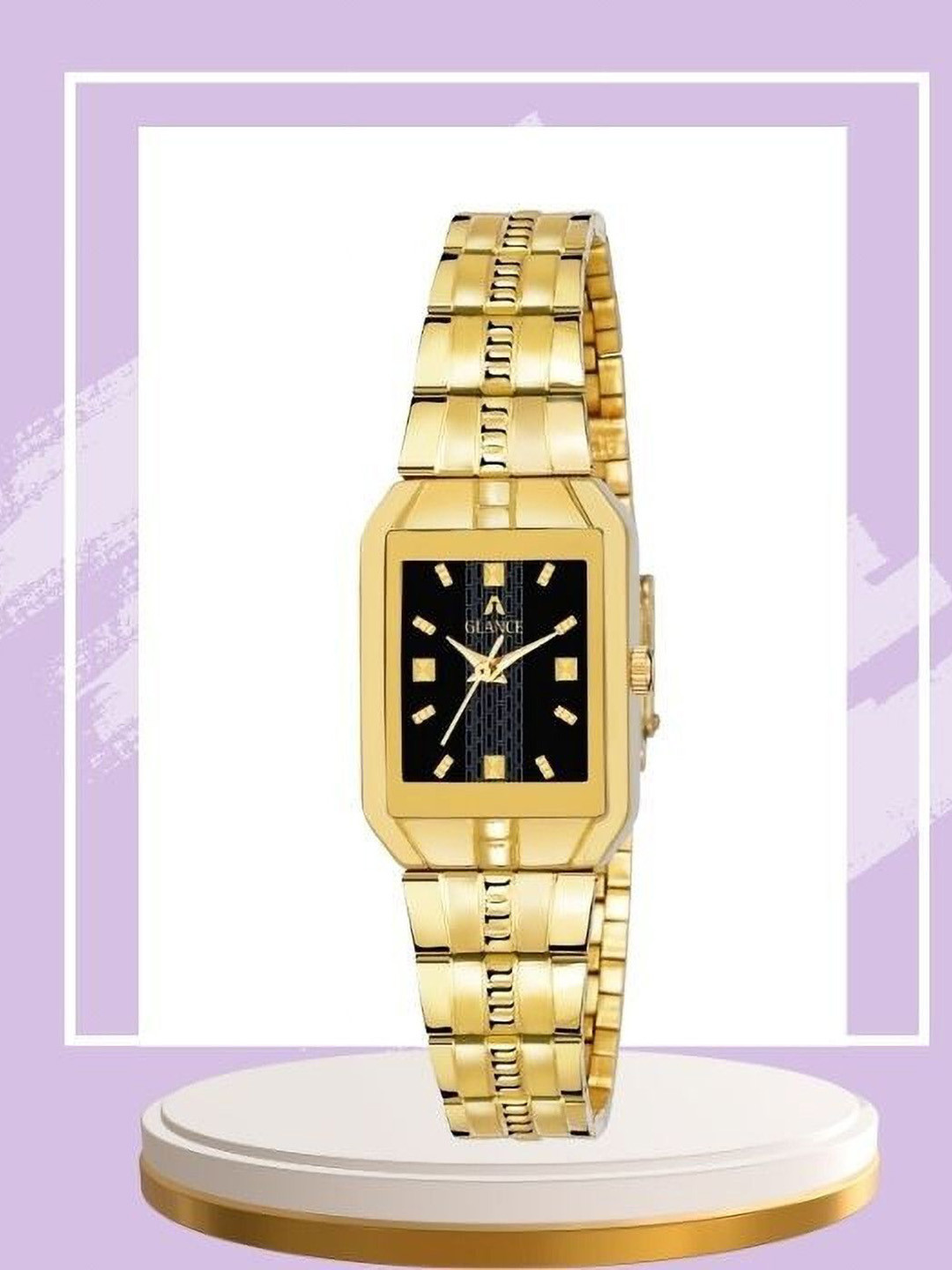 Aglance Unisex Printed Dial & Bracelet Style Analogue Watch AG_L__298New777_9151ym02