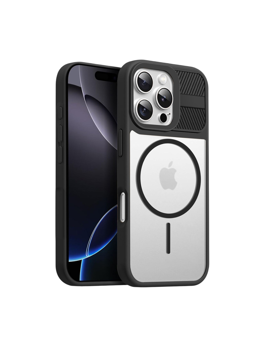 Karwan Magnetic Clear iPhone 16 Pro Max Back Case