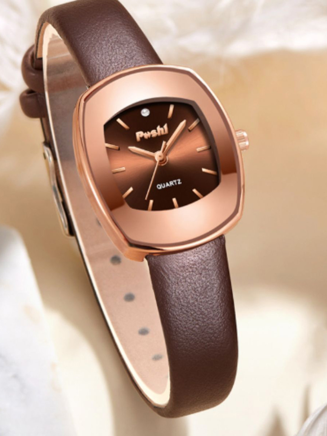 Poshi Women Dial & Straps Analogue Watch POSW28-756720912474-BROWN