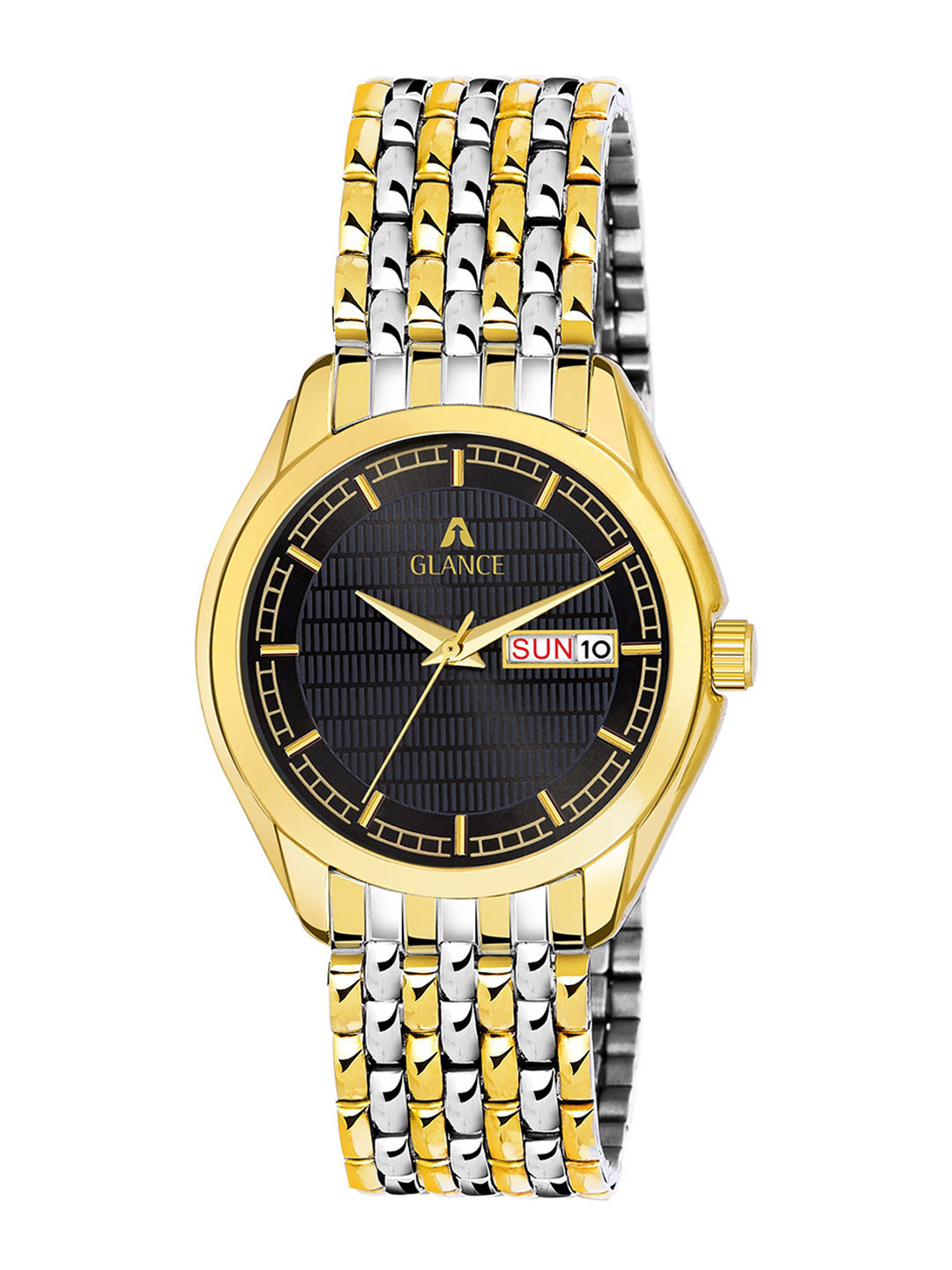 Aglance Unisex Dial & Bracelet Style Straps Analogue Watch 1578bm02
