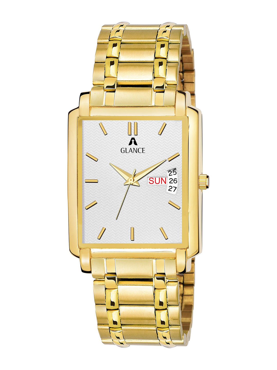 Aglance Unisex Bracelet Style Straps Analogue Watches 1506YM01 Mens Watch