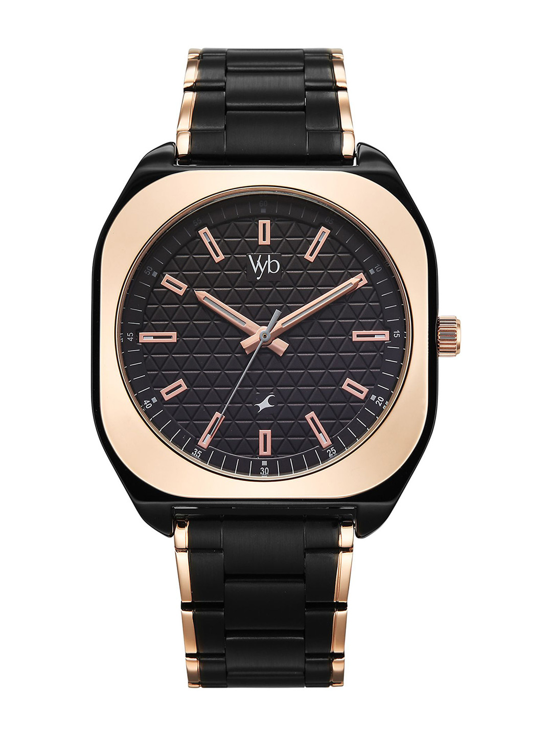 Fastrack Vyb 6.0 Aviator Men Dial & Bracelet Style Straps Analogue Watch FV30034KM02