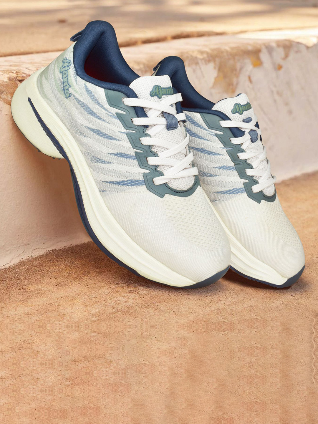 Ajanta Velocity Blaze Men Colourblocked Round Toe Lace Ups Walking Shoes