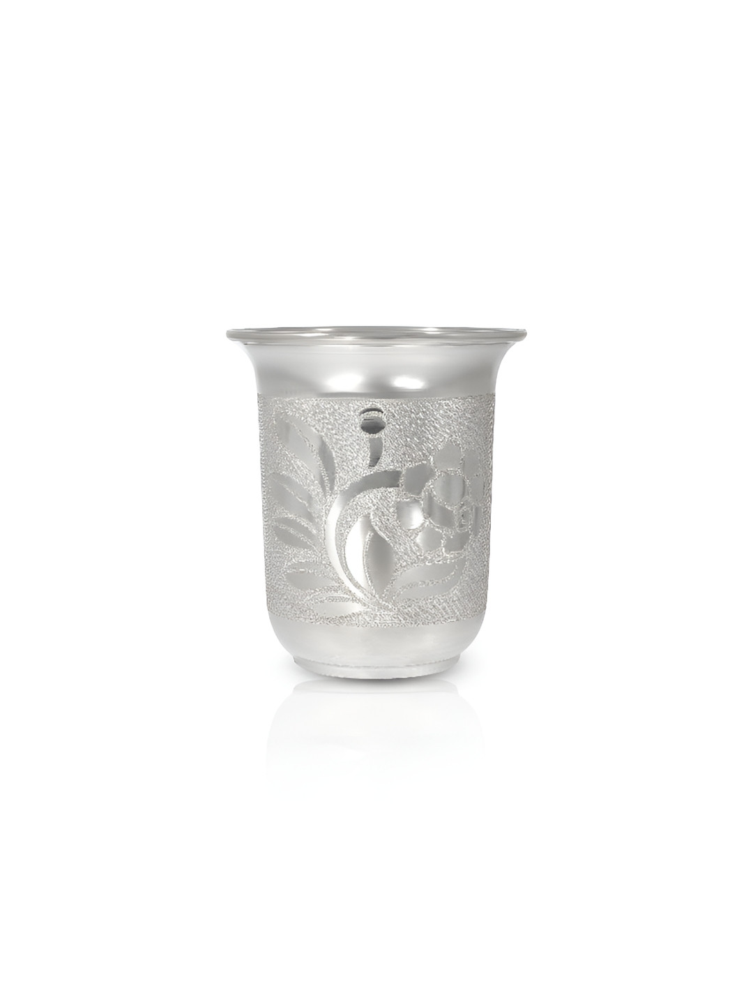 BHIMA 925 Sterling Silver Grey Textured Water Glass