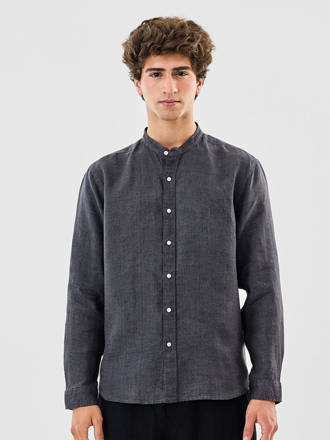 Snitch Long Sleeves Linen Shirt