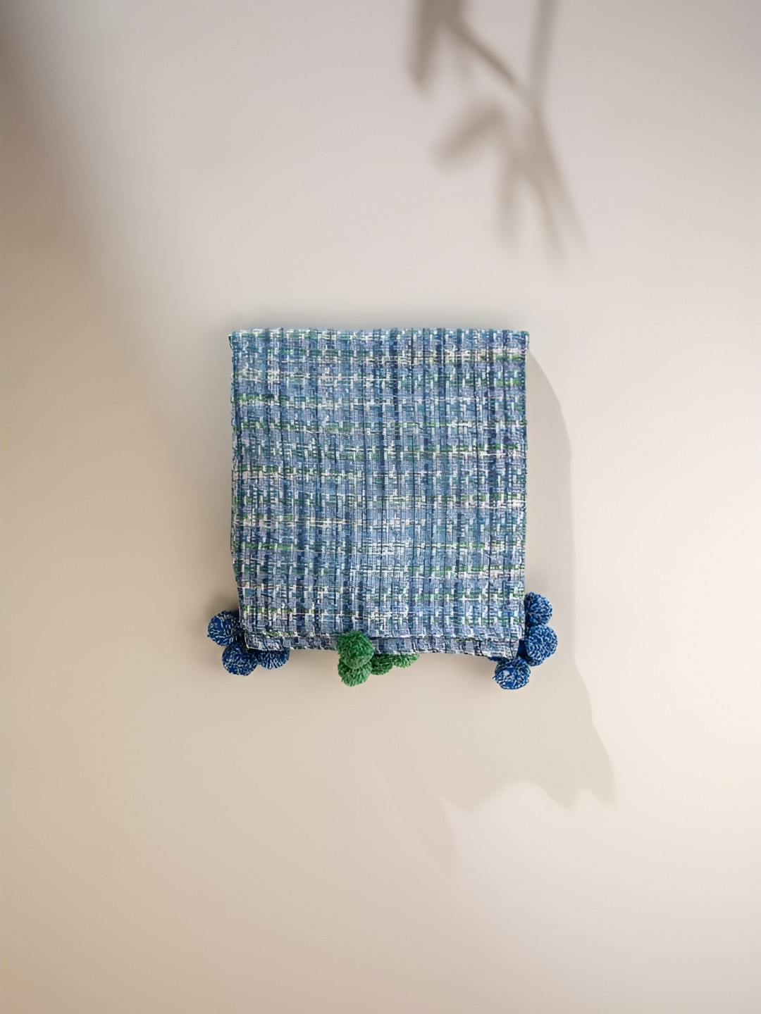 FREEDOM TREE Blue Self Designed Cotton Throws