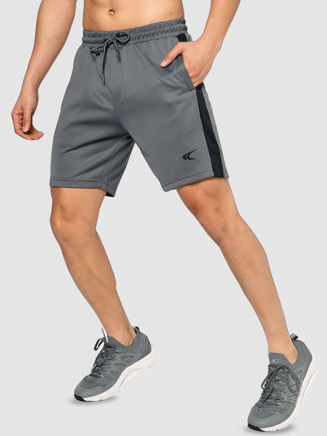 Performax Men Colourblocked Regular Fit Mid-Rise Sports Shorts
