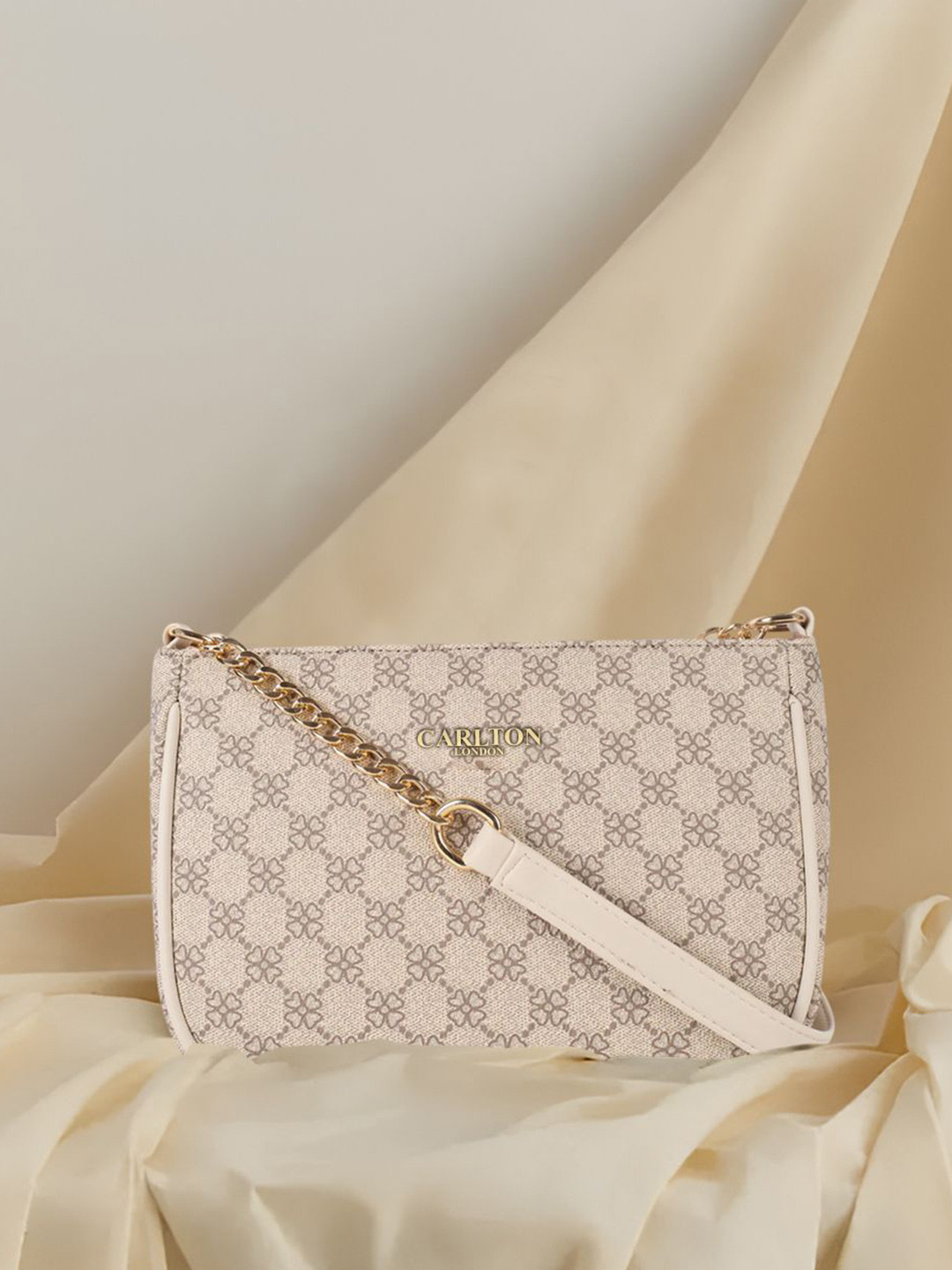 Carlton London Structured Sling Bag