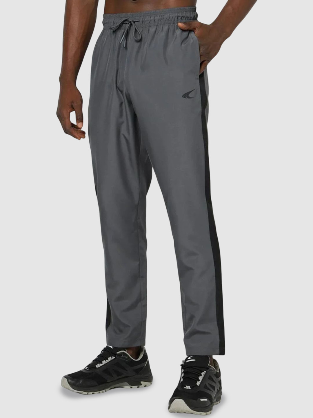 Performax Men Colorblocked Mid-Rise Regular Drawstring Track Pants