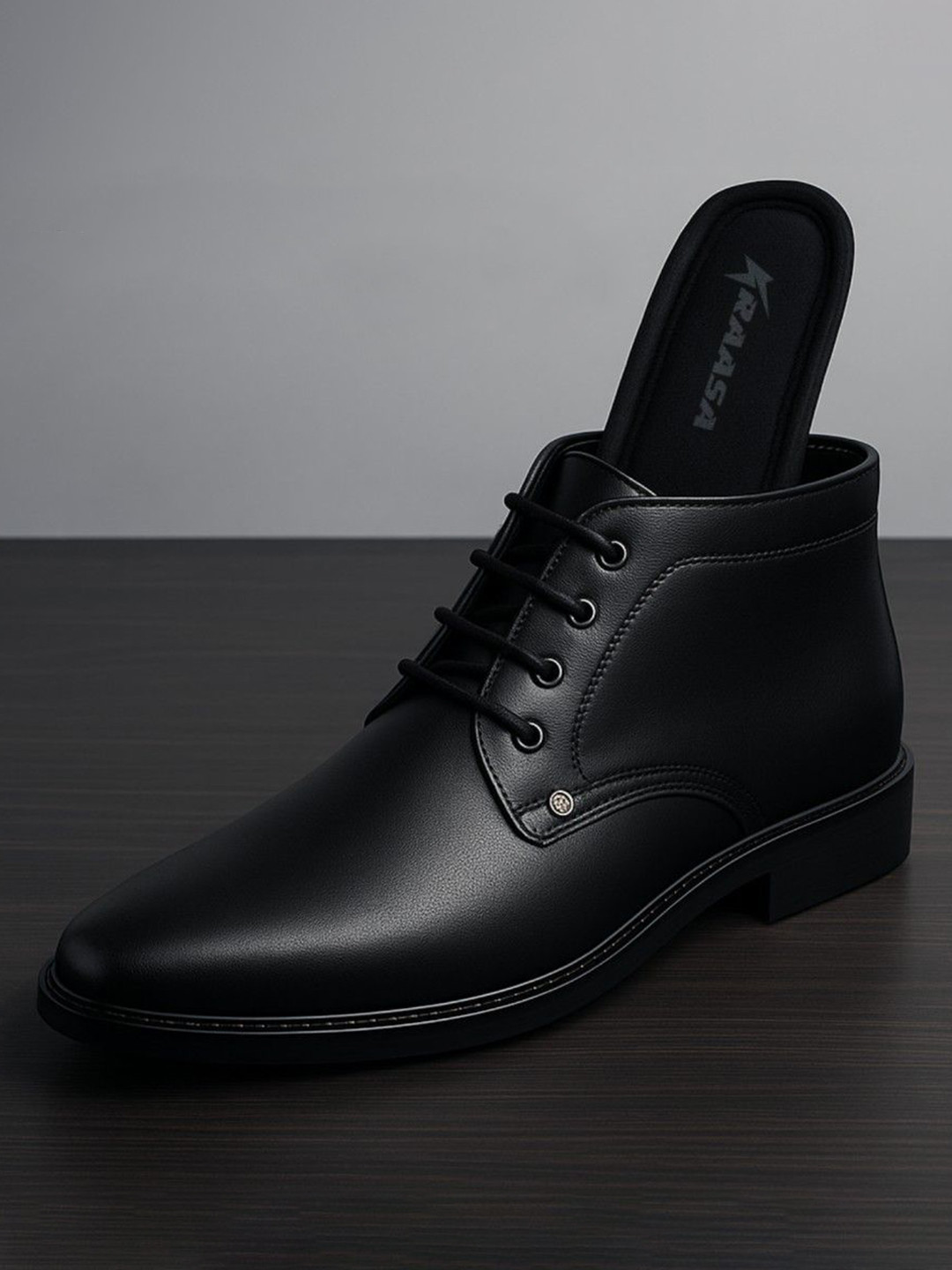 KRAASA Men Round Toe Lace-Ups Debrys Formal Shoes