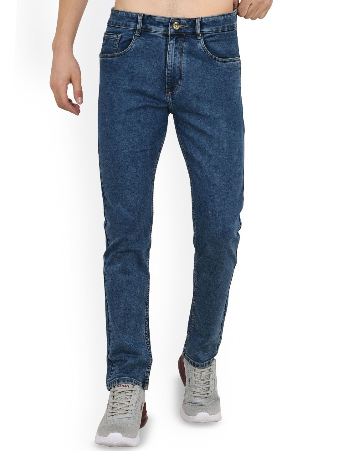 Pavilion Jeans Men Skinny Fit Light Fade Mid-Rise Jeans