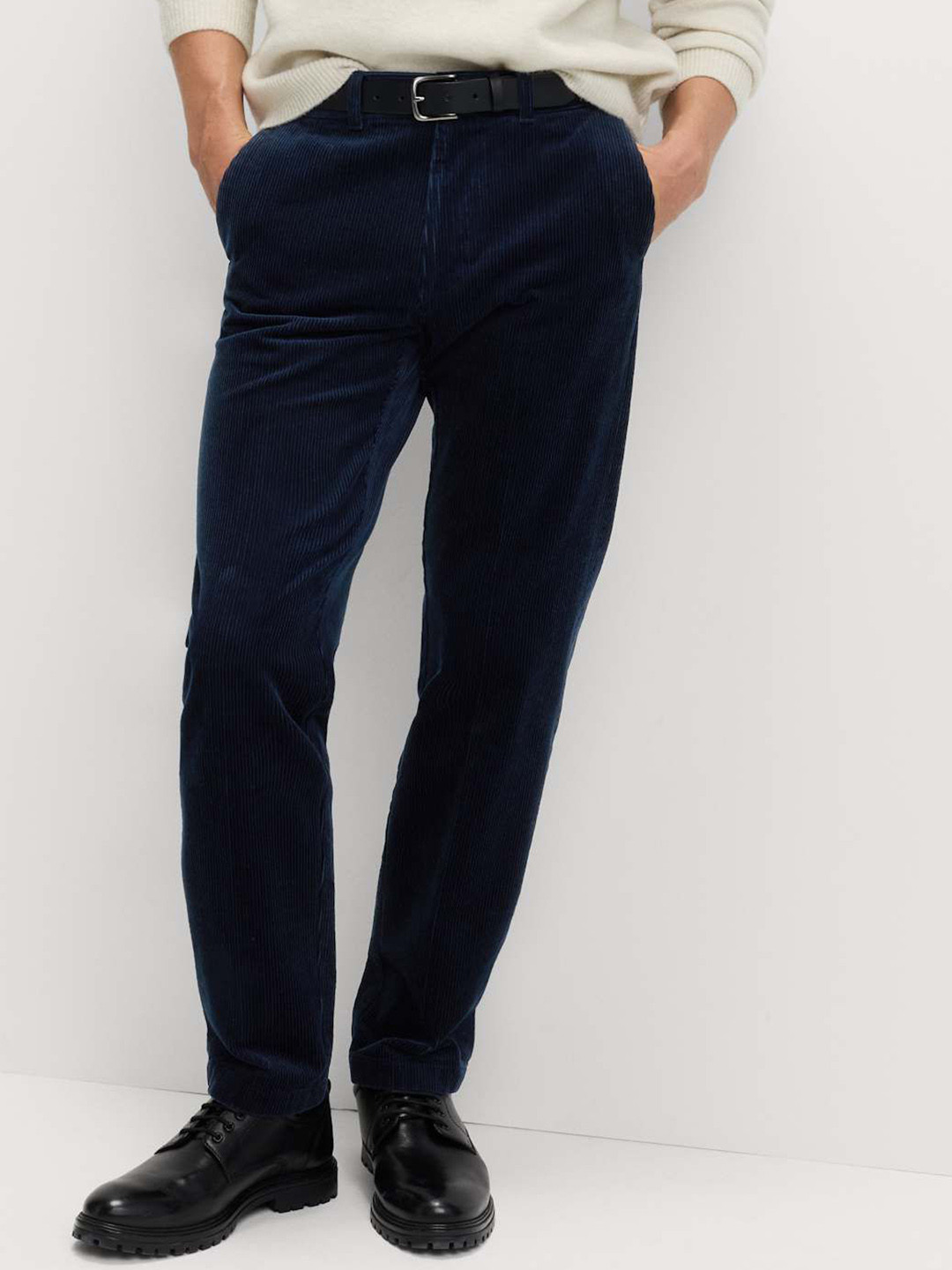 Marks & Spencer Regular Fit Cotton Rich Luxury Cord Chinos