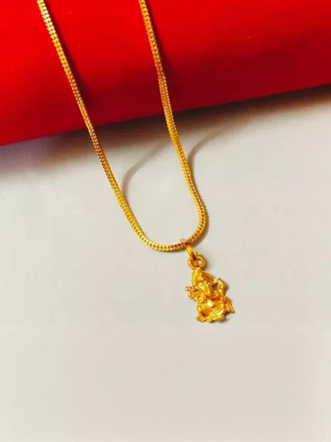 MAA sitala store Gold-Plated Brass Necklace