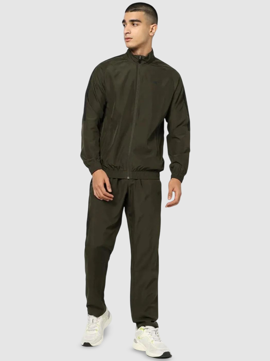 Performax Men Mock Collar Long Sleeves Jacket With Trousers