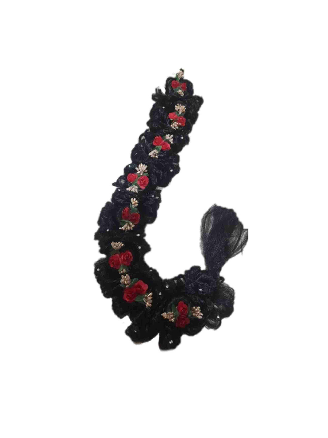 Nandita Halo Curly Twists Hair Extension - Black