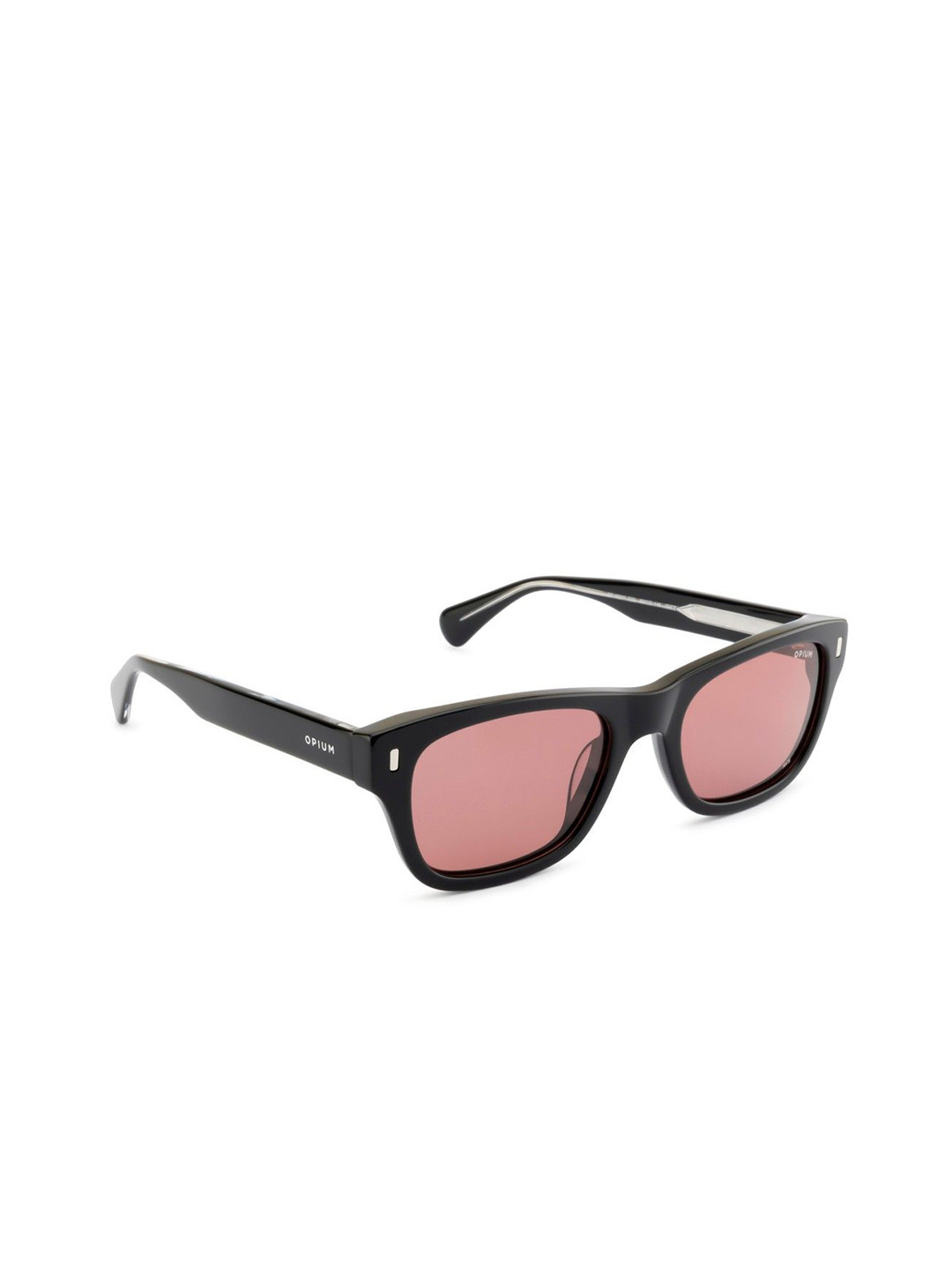 OPIUM Unisex Wayfarer Maroon Polarized & Uv Protection Sunglass OP-10341-C03-53