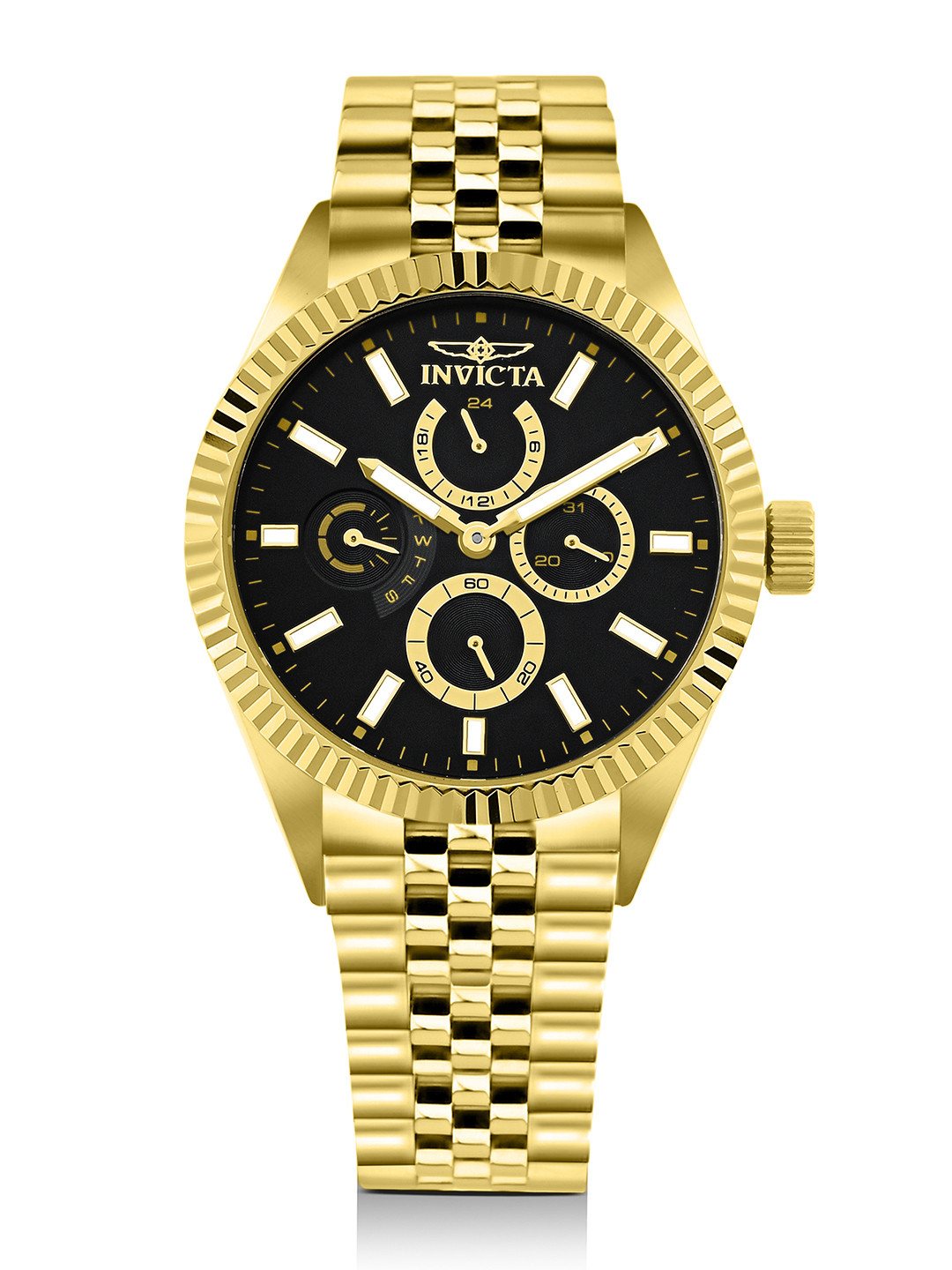 Invicta Men Specialty Quartz Dial & Bracelet Style Straps Analogue Watch 49541