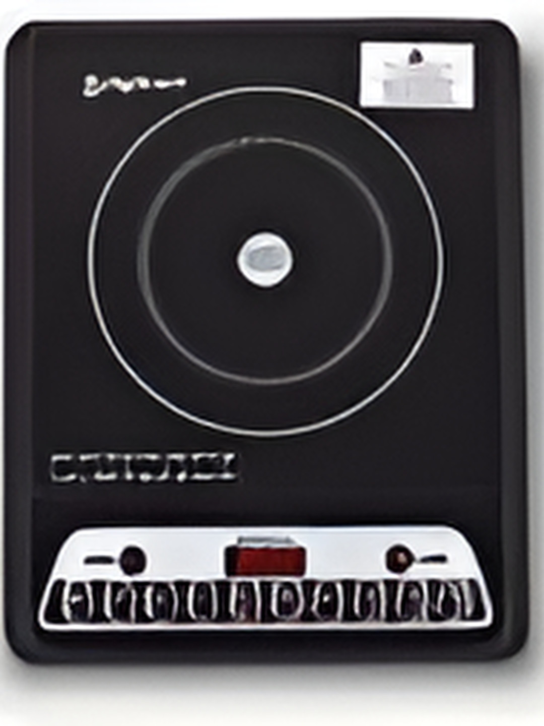 Myntra Elegant Homes X DigiSmart Black 2000 W Induction Cooktop Push Button