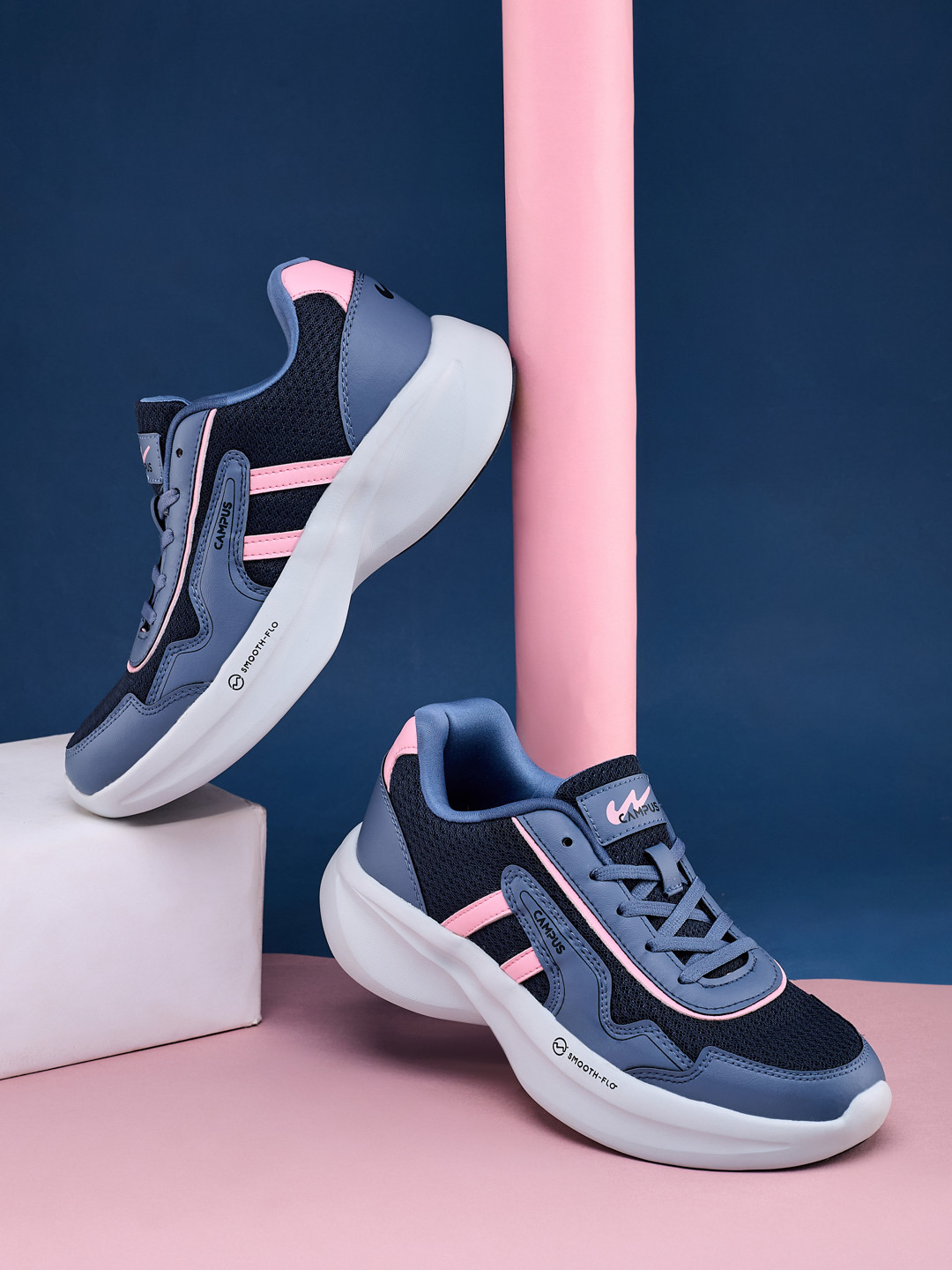 Campus HALL Women Lace-Up Sneakers