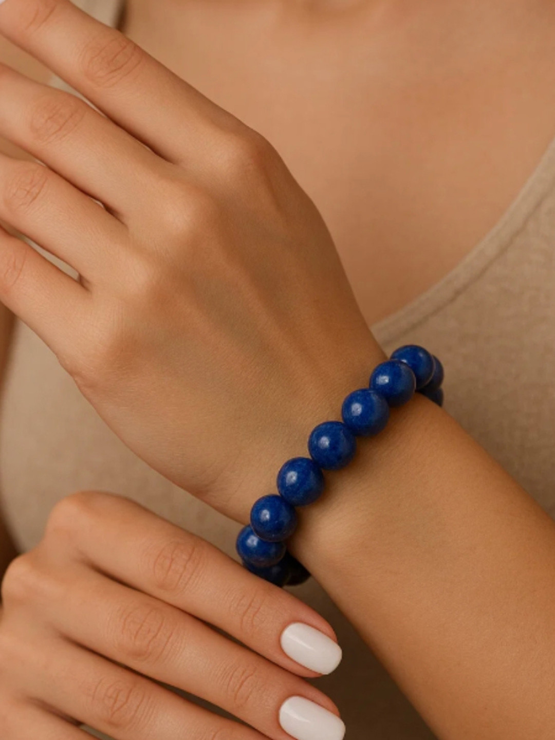 Basraa Women Lapis Lazuli Crystal Bracelet