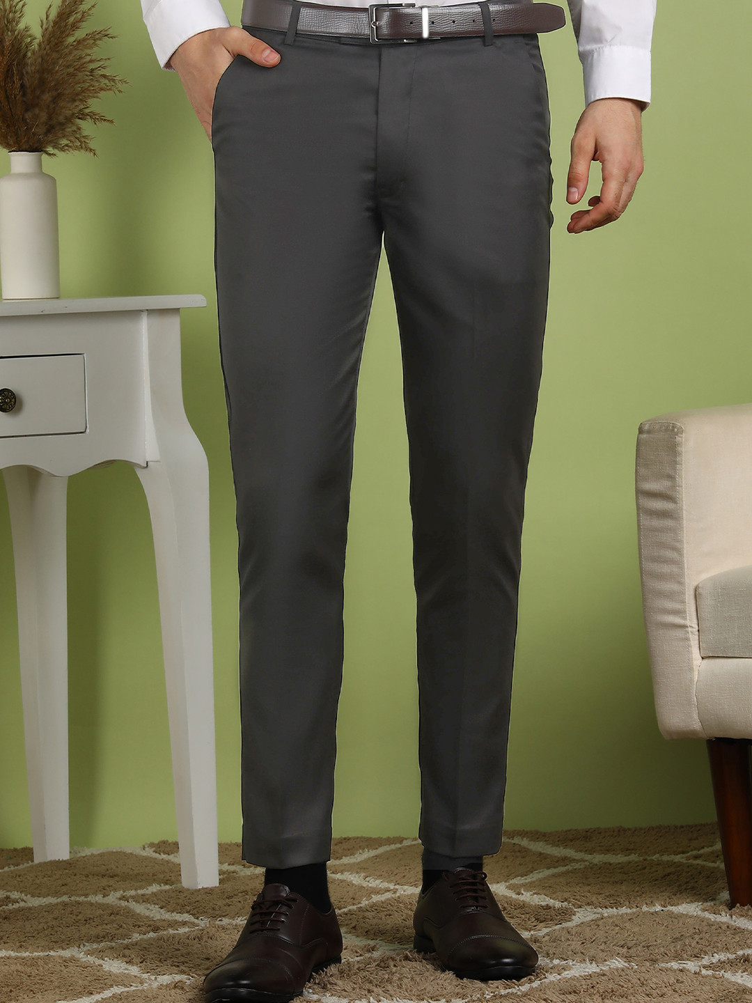 FUBAR Men Formal Trousers