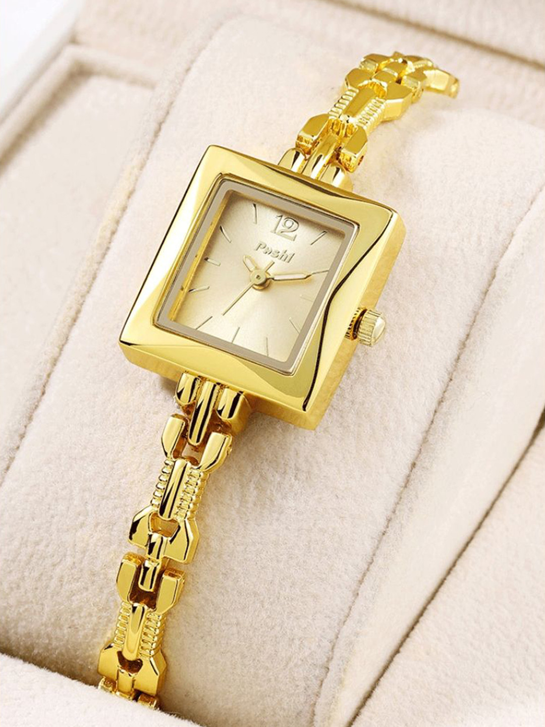 Poshi Classical Women Dial & Straps Analogue Watch POSW32-900232878730-GOLD