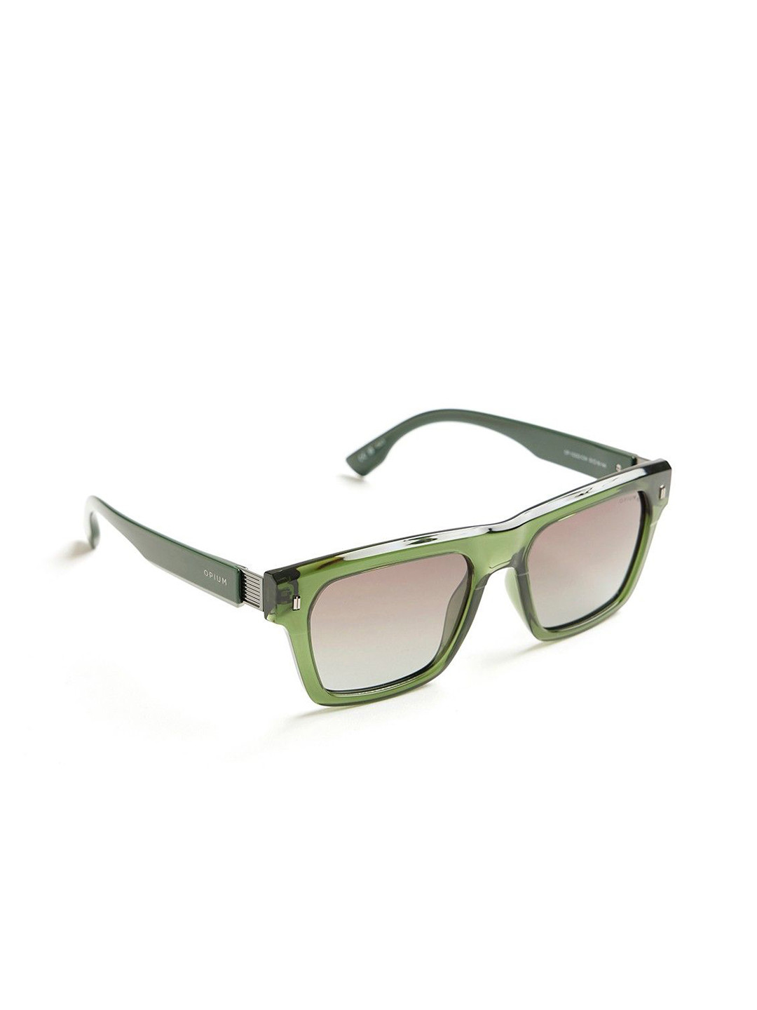 OPIUM Men Wayfarer Sunglasses with Polarised and UV Protected OP-10322-C04-53